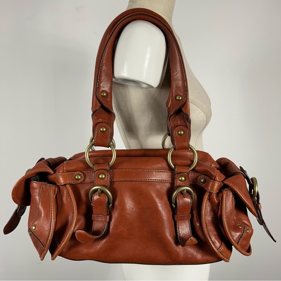 COCCINELLE Brown Leather Handbag - Picture 2 of 6